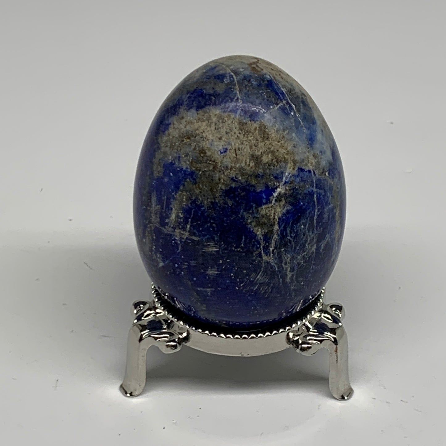 0.52 lbs, 2.5"x1.9", Natural Lapis Lazuli Egg Polished @Afghanistan, B33298