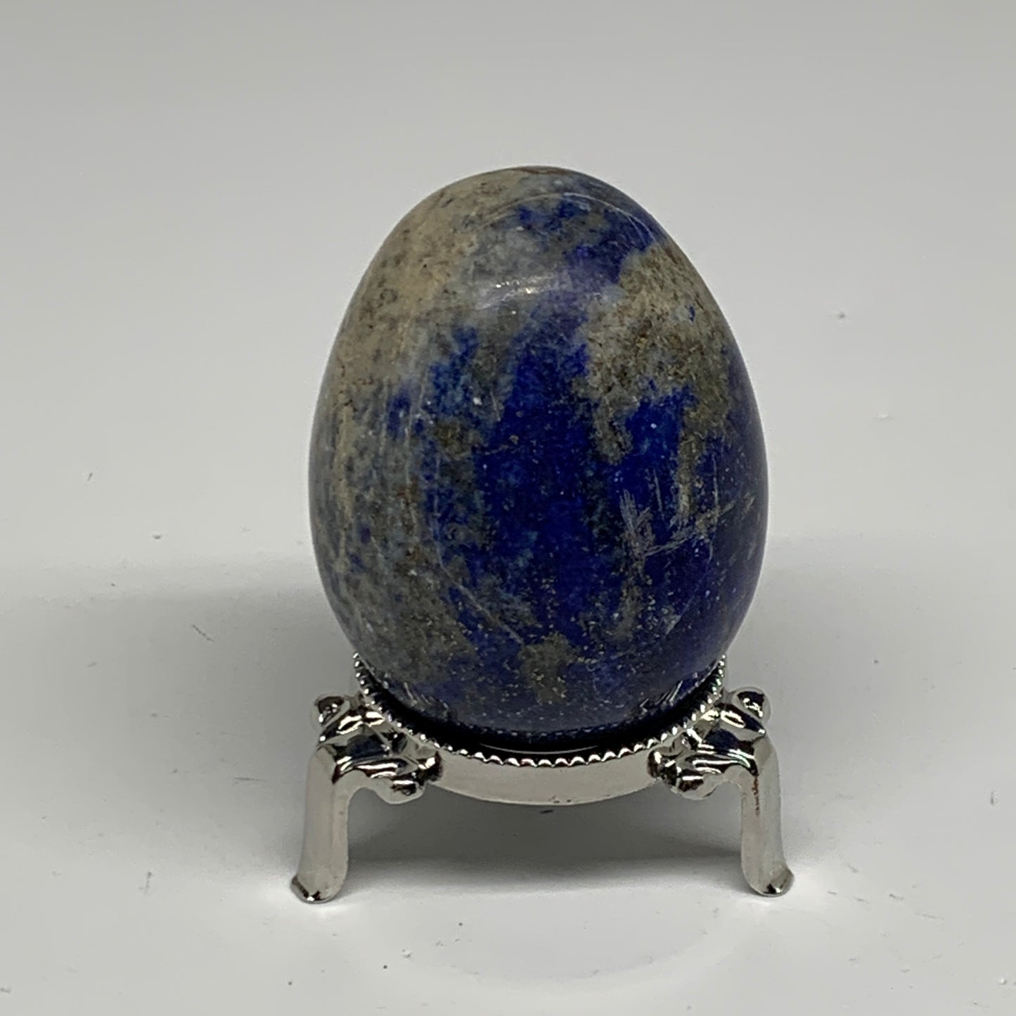 0.52 lbs, 2.5"x1.9", Natural Lapis Lazuli Egg Polished @Afghanistan, B33298