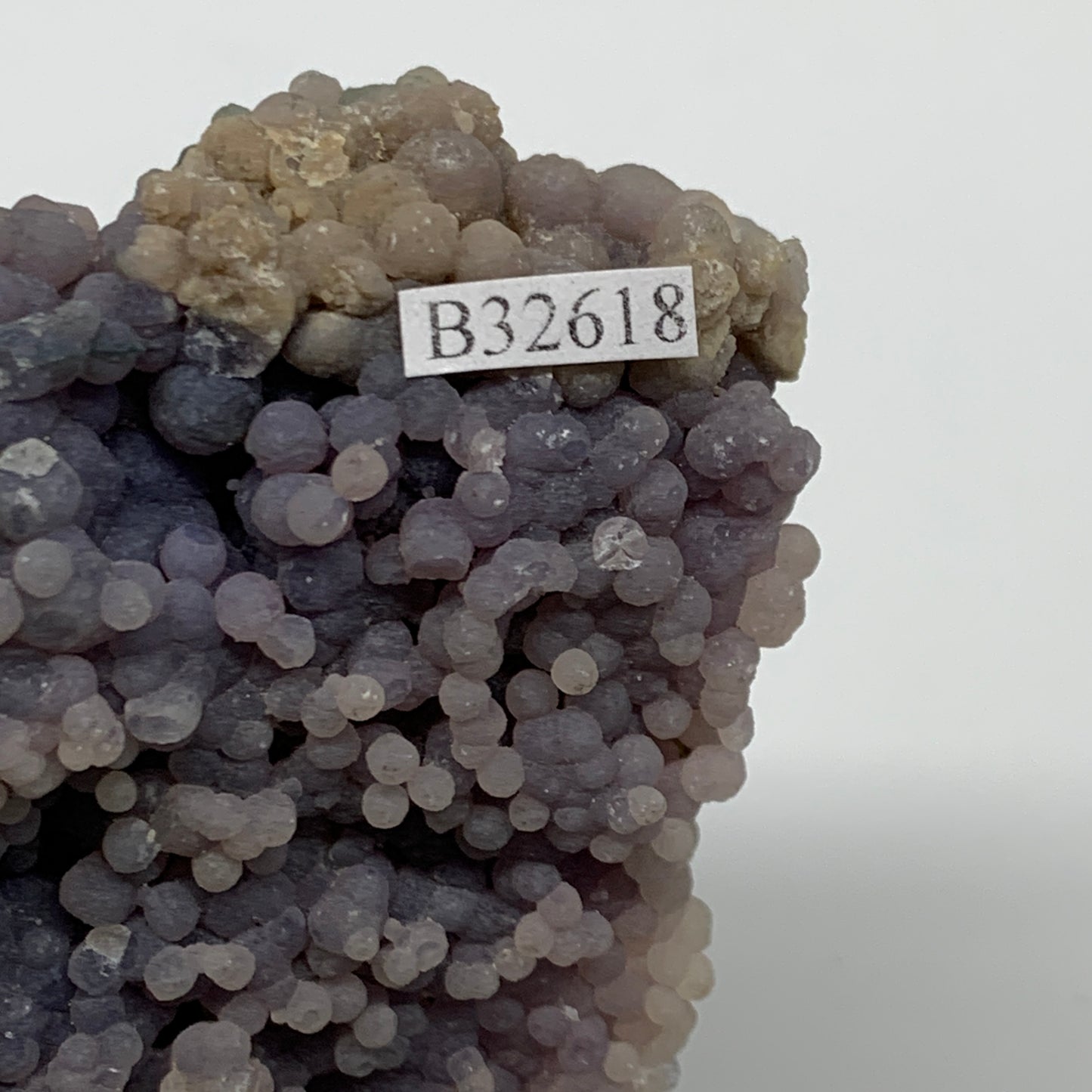 0.48 lbs, 4.2"x2.6"x1.2", Rough Grape Agate Crystal Mineral Specimens,B32618