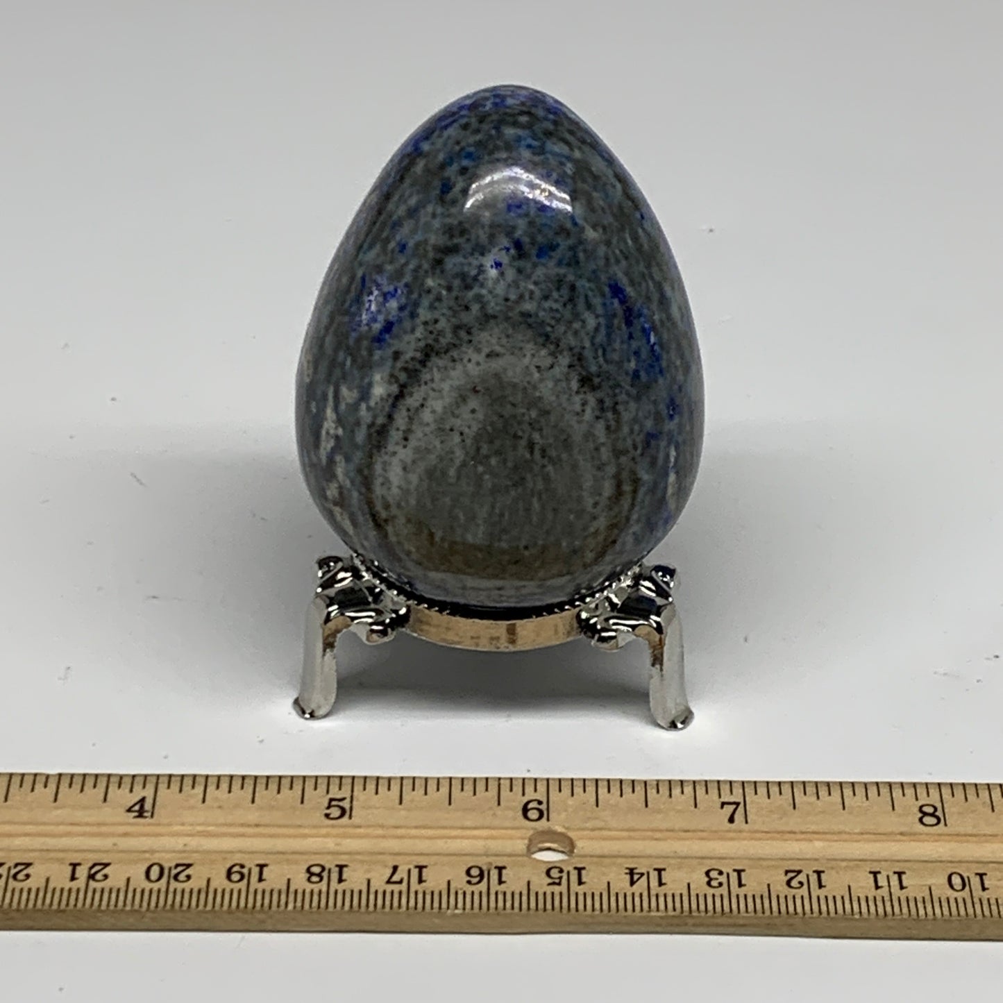 0.70 lbs, 2.8"x2.1", Natural Lapis Lazuli Egg Polished @Afghanistan, B33300