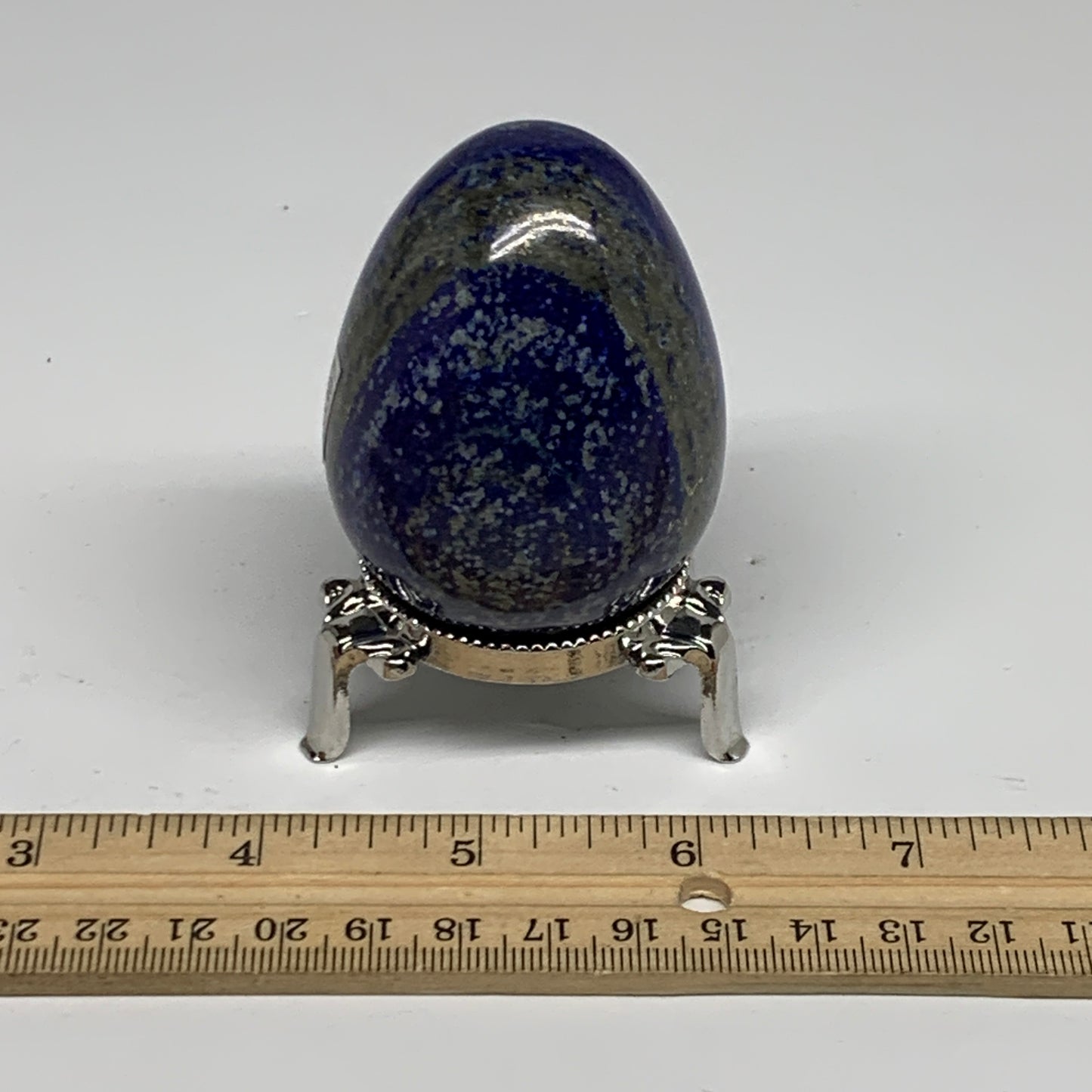 0.50 lbs, 2.5"x1.8", Natural Lapis Lazuli Egg Polished @Afghanistan, B33307