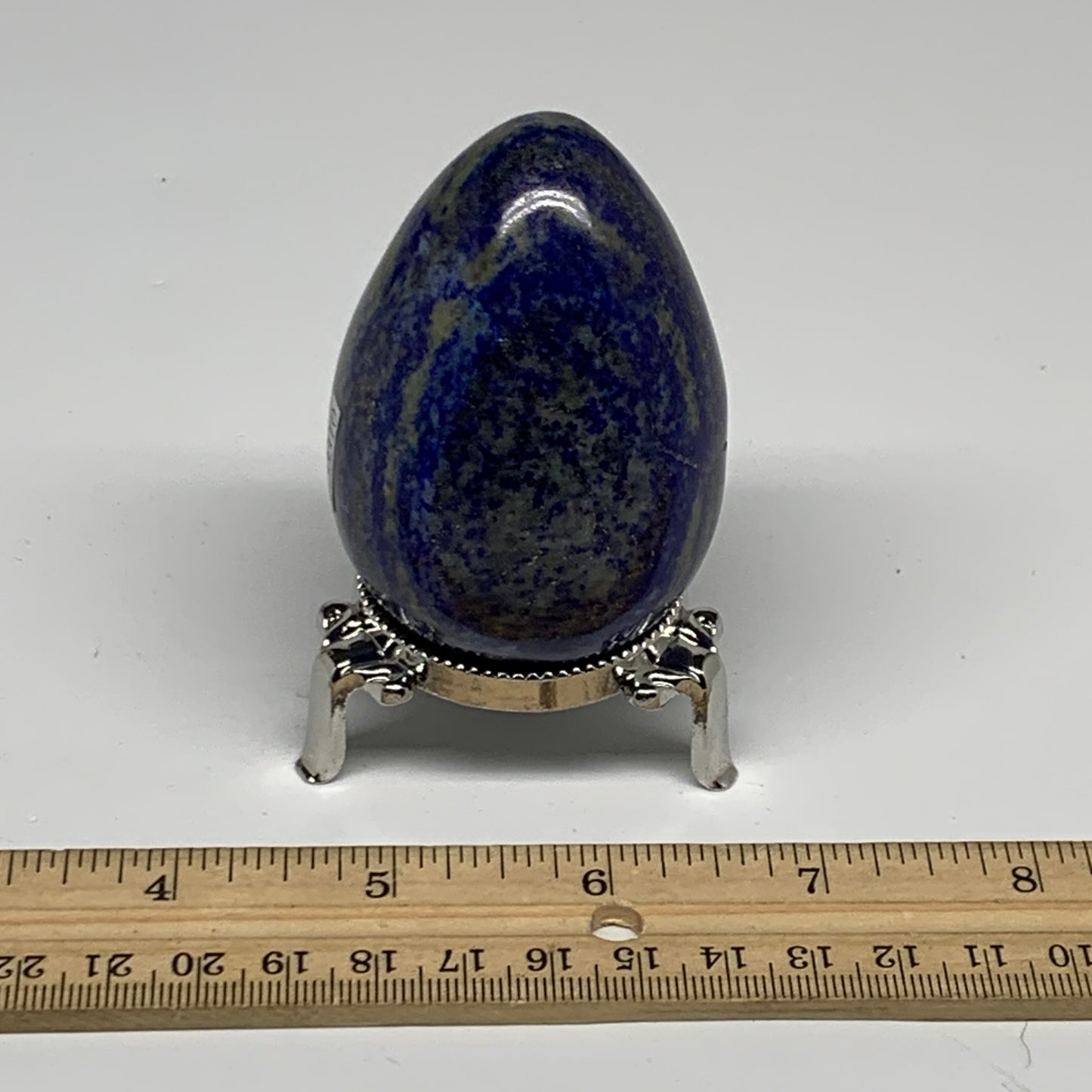 0.55 lbs, 2.7"x1.9", Natural Lapis Lazuli Egg Polished @Afghanistan, B33310