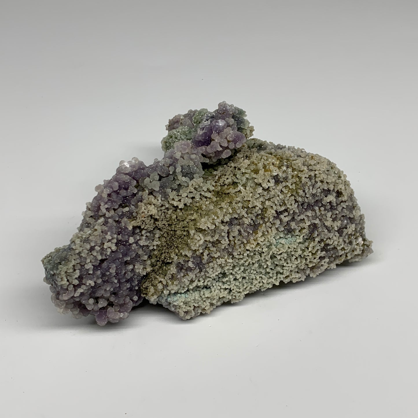 3.57 lbs, 6.7"x4"x5.5", Rough Grape Agate Crystal Mineral Specimens,B32630