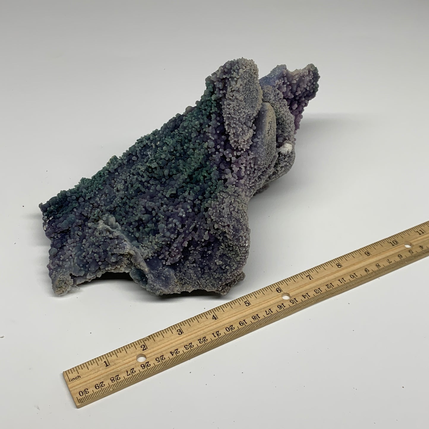 4.8 lbs, 9"x5.3"x5.3", Rough Grape Agate Crystal Mineral Specimens,B32632