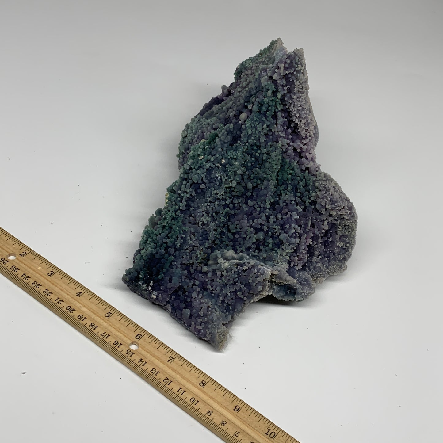 4.8 lbs, 9"x5.3"x5.3", Rough Grape Agate Crystal Mineral Specimens,B32632