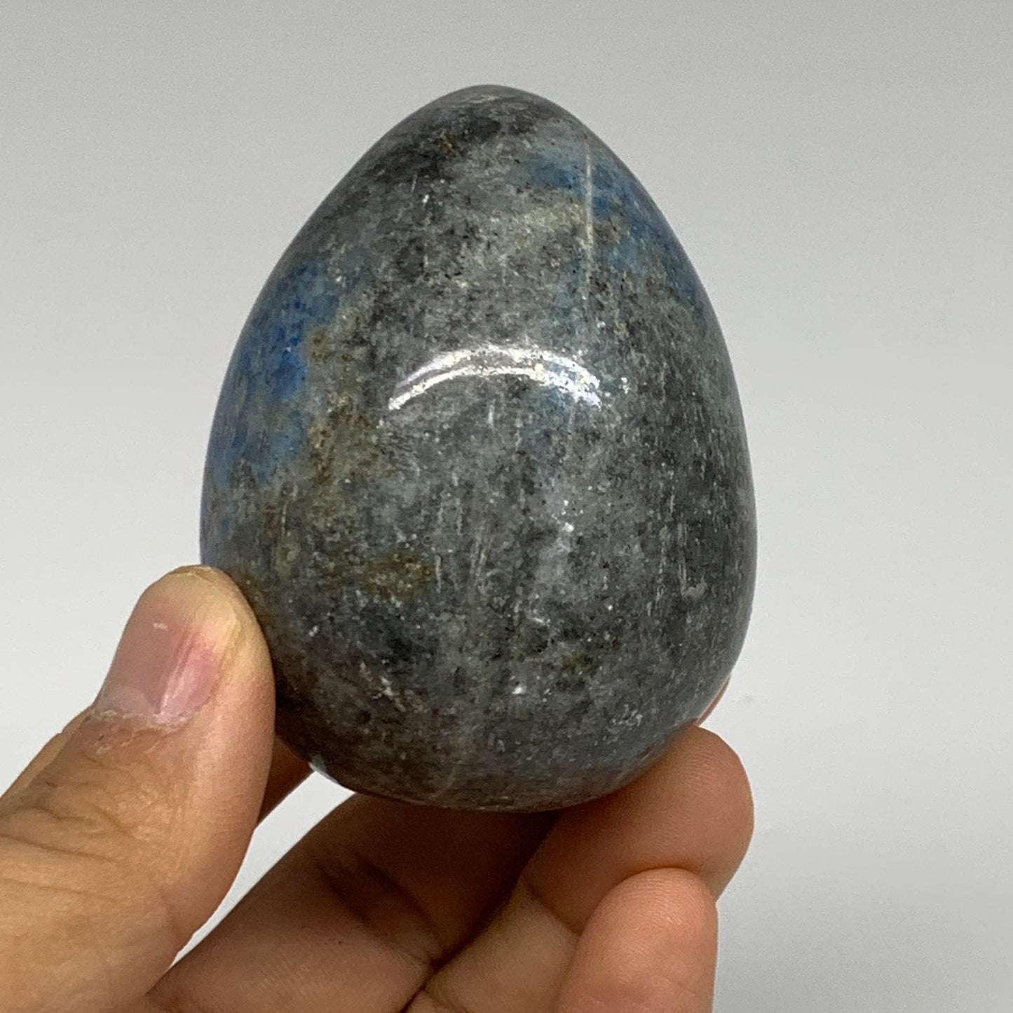 235.9g, 2.5"x1.9", Natural Lapis Lazuli Egg Polished @Afghanistan, B33316
