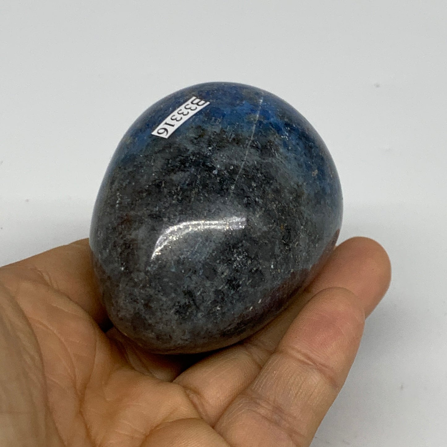 235.9g, 2.5"x1.9", Natural Lapis Lazuli Egg Polished @Afghanistan, B33316