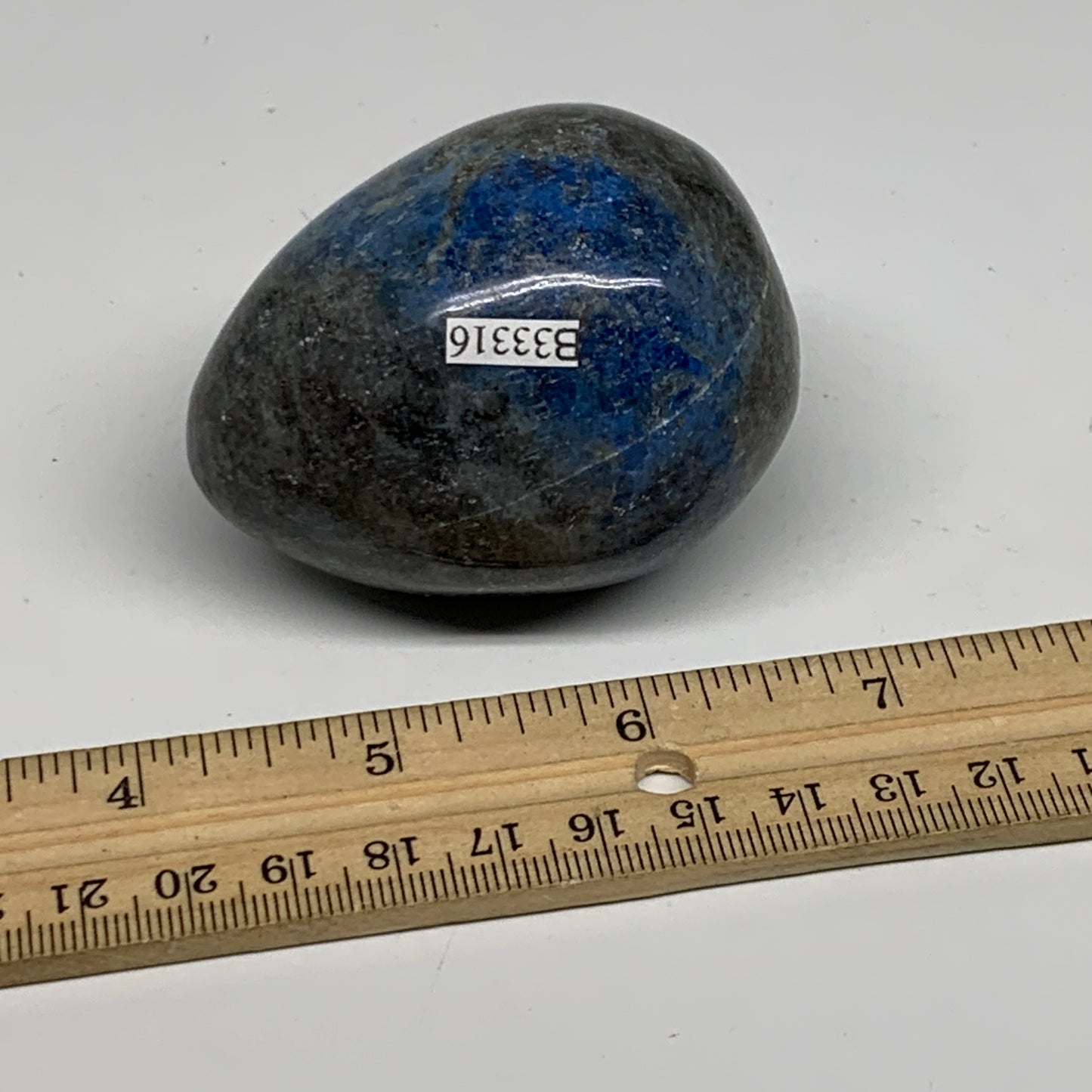 235.9g, 2.5"x1.9", Natural Lapis Lazuli Egg Polished @Afghanistan, B33316