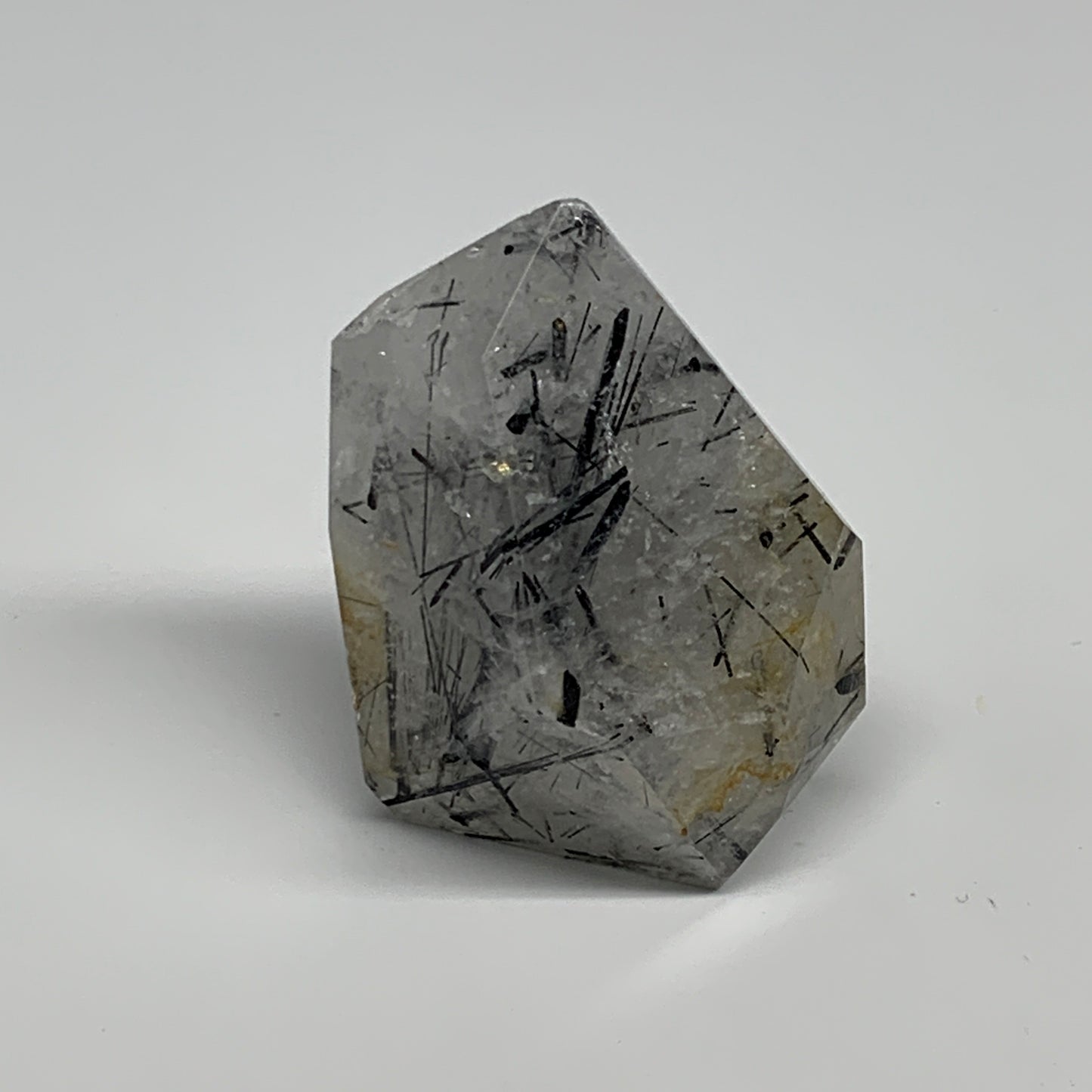 95.3g, 2.4"x1.9"x1.3", Black Tourmaline Rutile Quartz Crystal Chunk @Brazil,B274