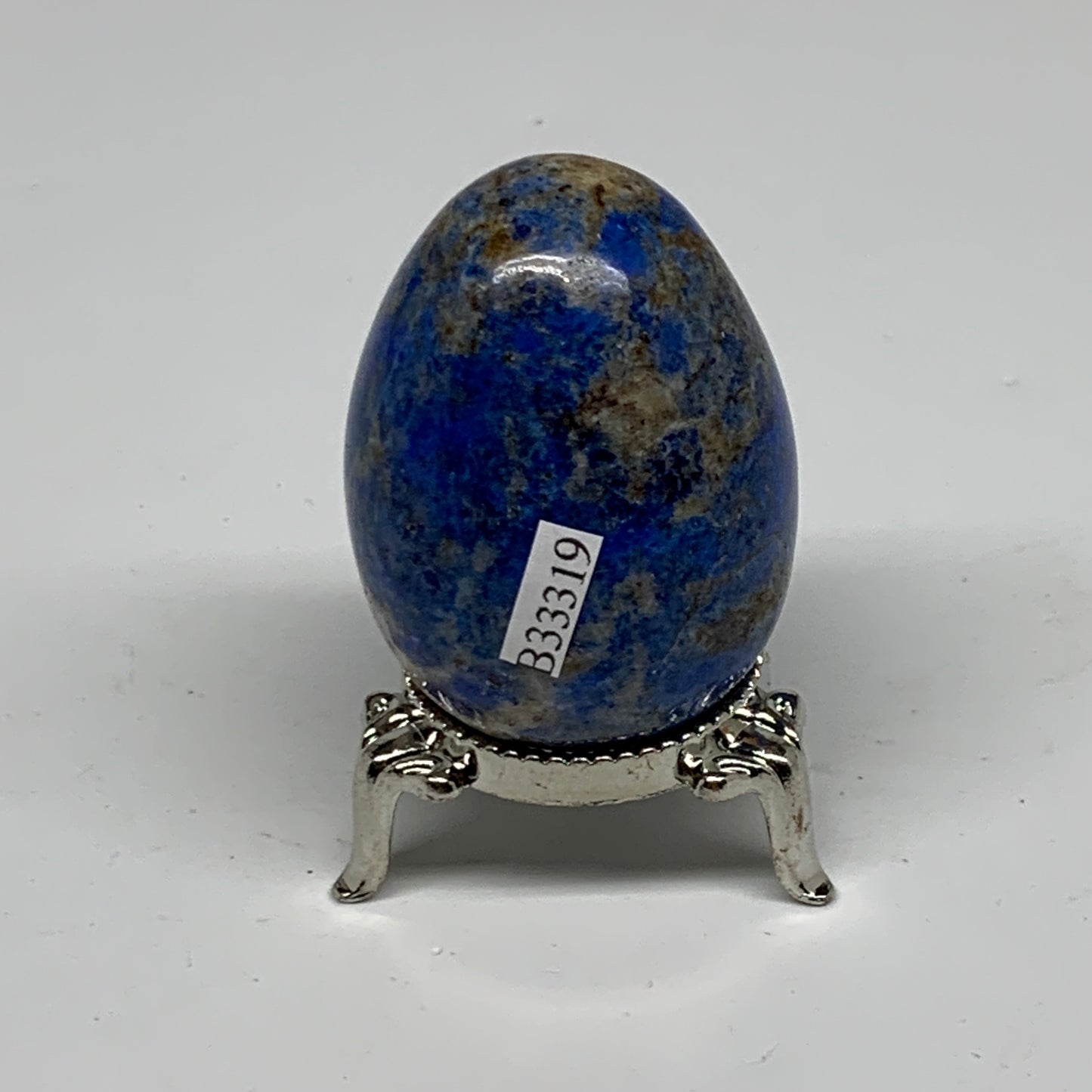 108.2g, 2"x1.5", Natural Lapis Lazuli Egg Polished @Afghanistan, B33319