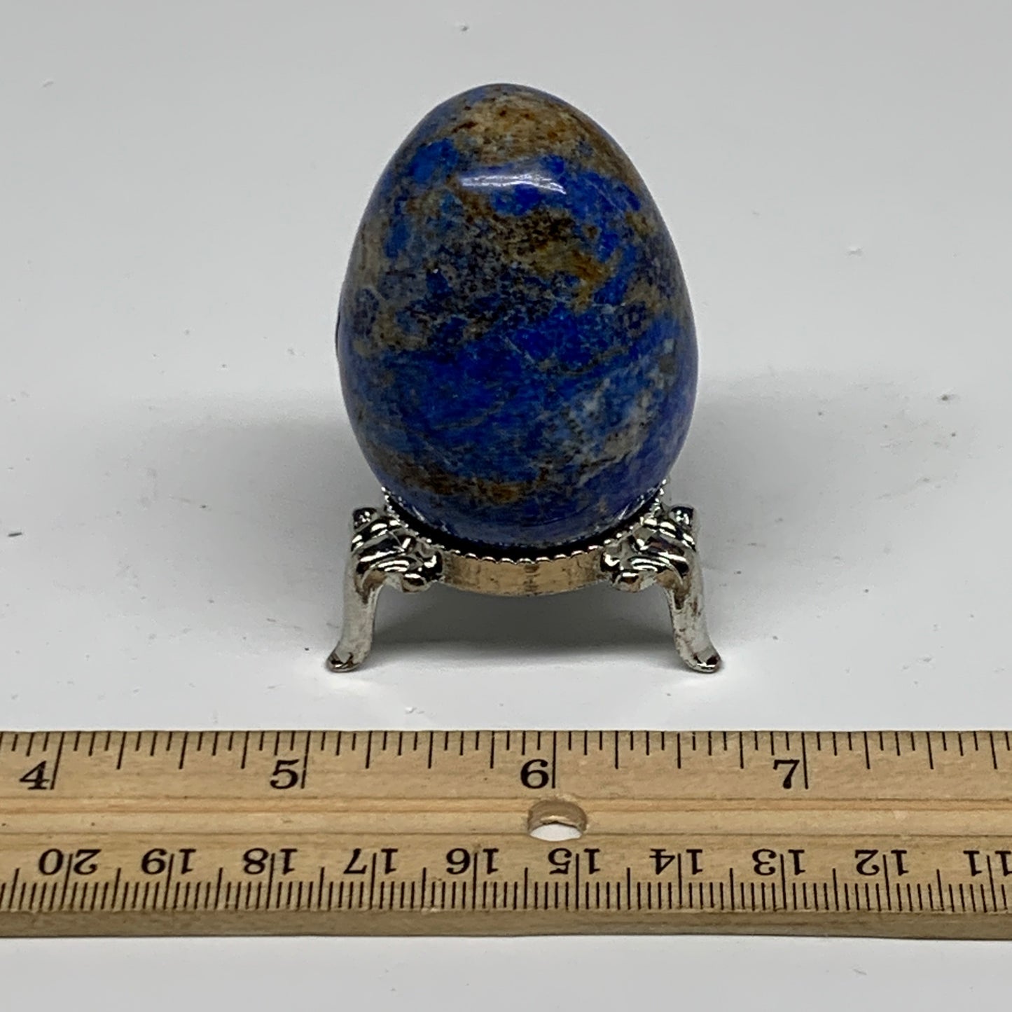 108.2g, 2"x1.5", Natural Lapis Lazuli Egg Polished @Afghanistan, B33319