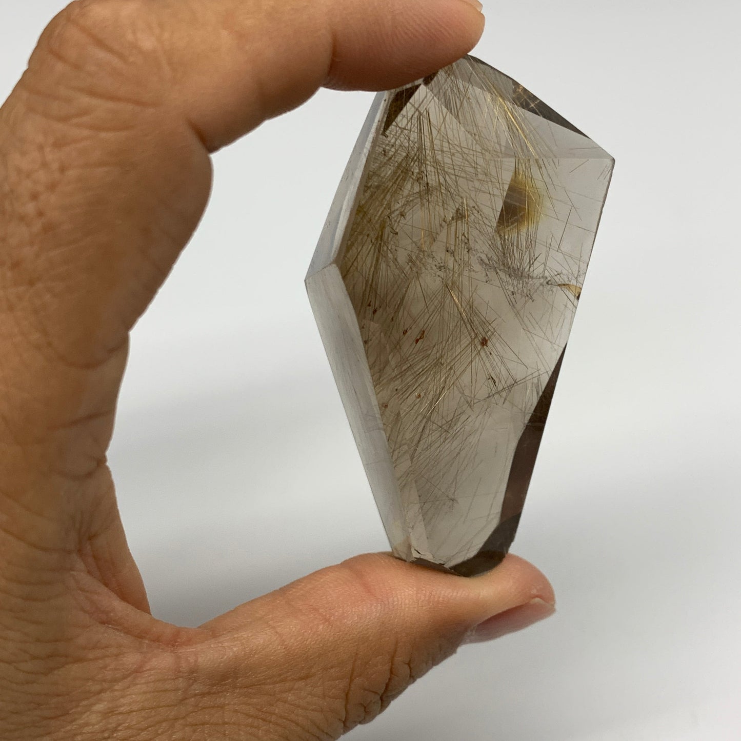 1.73 lb, 1.4"-2.8", 16 pcs, Golden Rutile Quartz Crystal Freeform Chunks, B27457