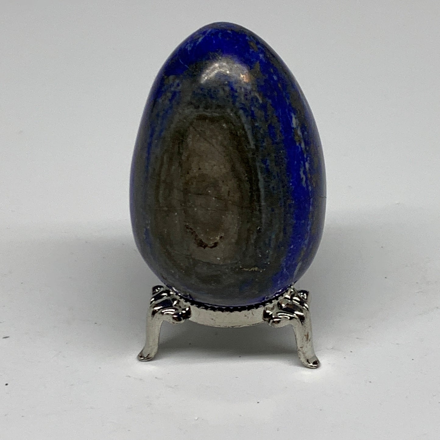 200g, 2.5"x1.7", Natural Lapis Lazuli Egg Polished @Afghanistan, B33321