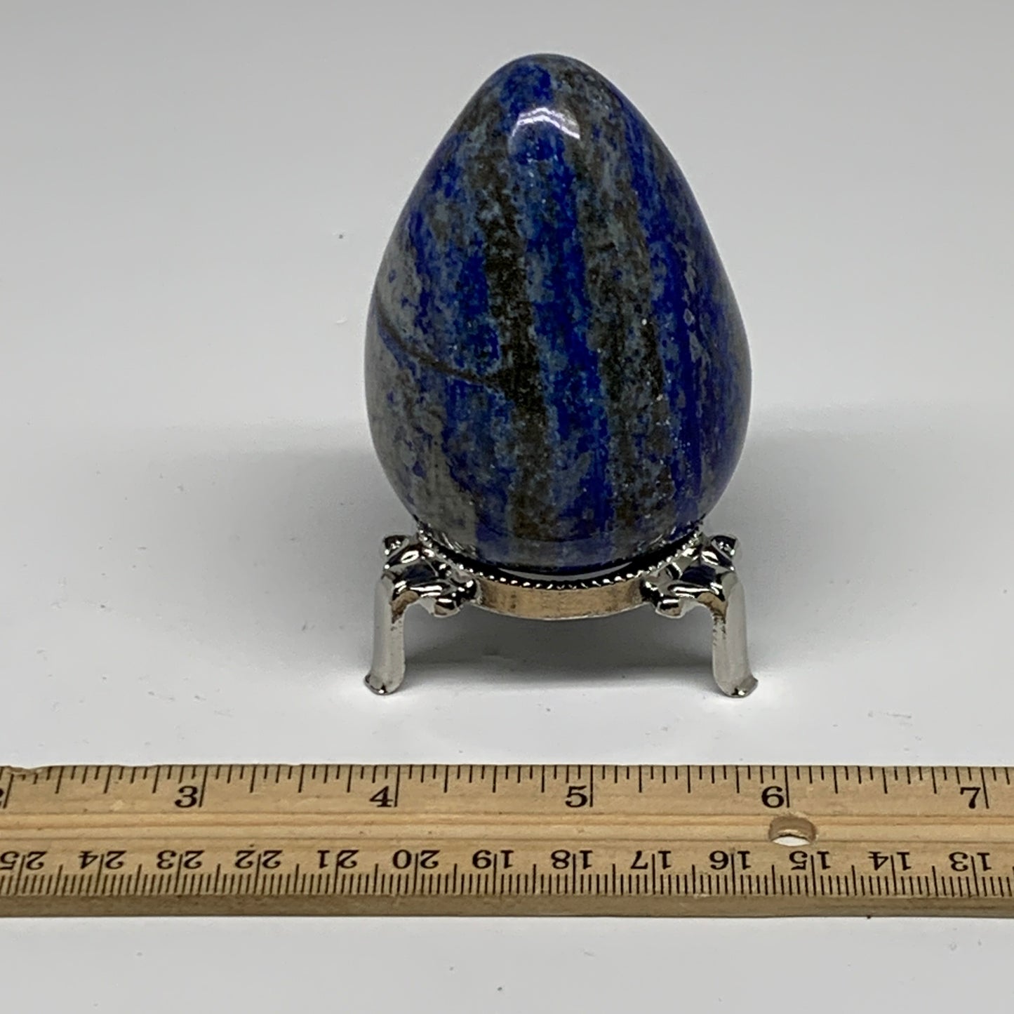 301.5g, 2.8"x2", Natural Lapis Lazuli Egg Polished @Afghanistan, B33322