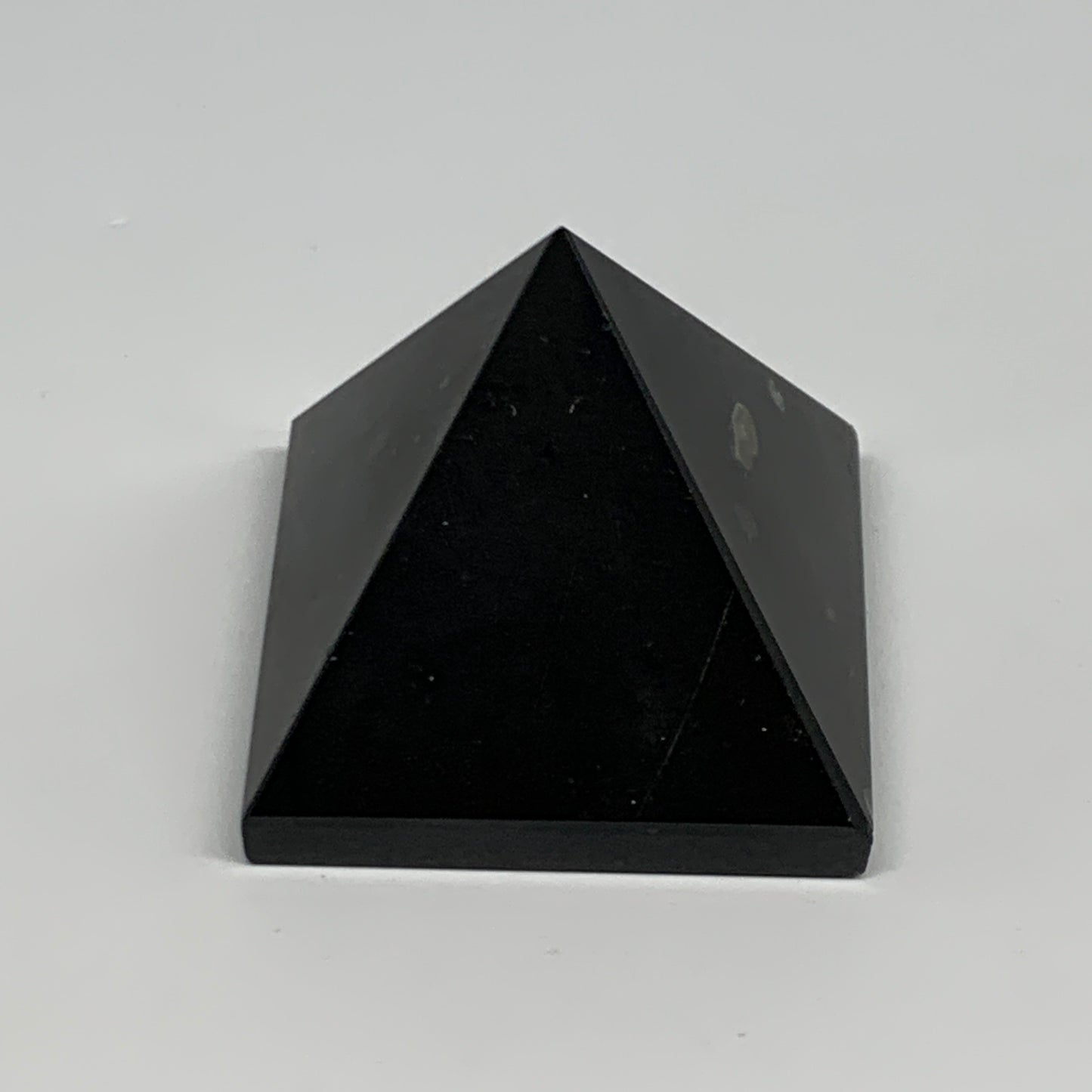 170.1g, 1.9"x2.2", Black Tourmaline Pyramid Gemstone,Healing Crystal, B29787