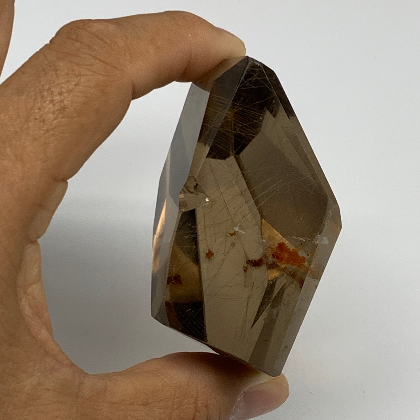 148.5g, 2.7"x2"x1.3", Natural Golden Rutile Quartz Crystal Chunk @Brazil,B27464