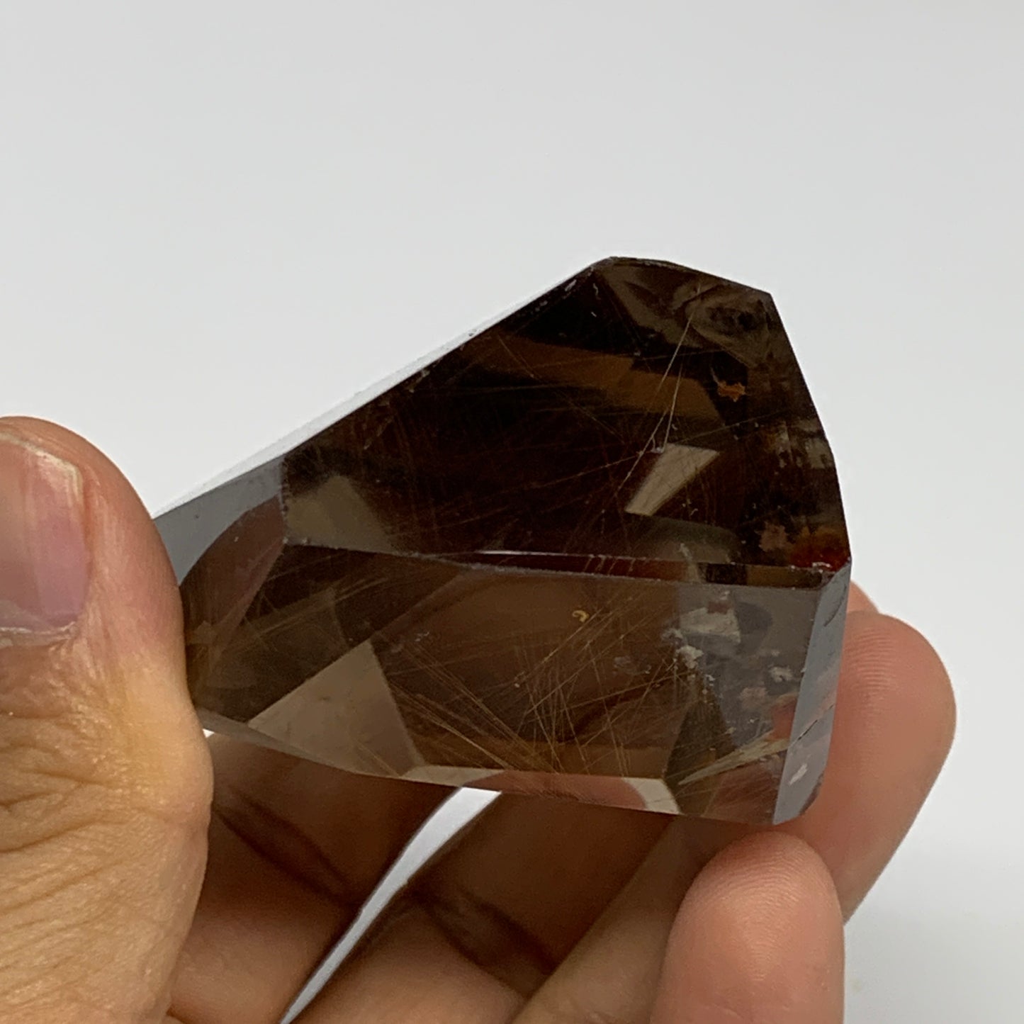 148.5g, 2.7"x2"x1.3", Natural Golden Rutile Quartz Crystal Chunk @Brazil,B27464