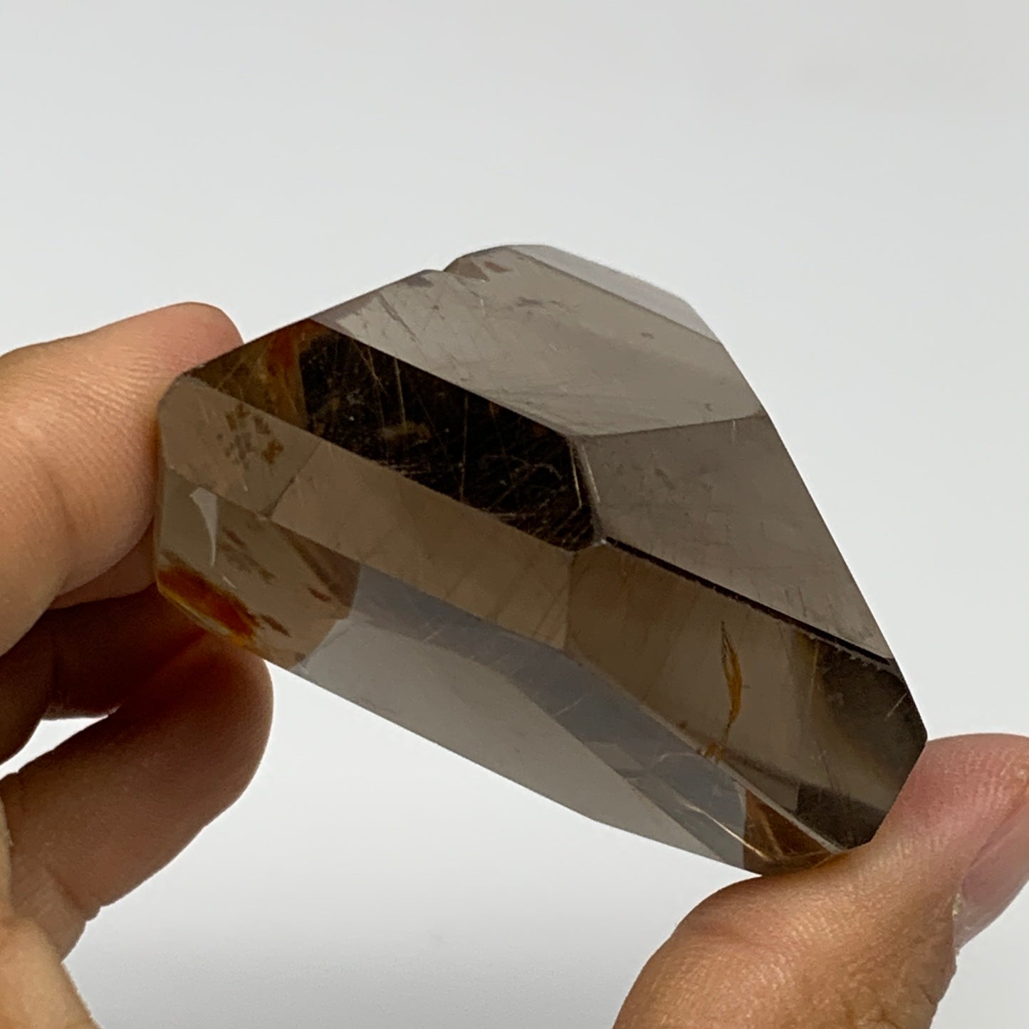 148.5g, 2.7"x2"x1.3", Natural Golden Rutile Quartz Crystal Chunk @Brazil,B27464