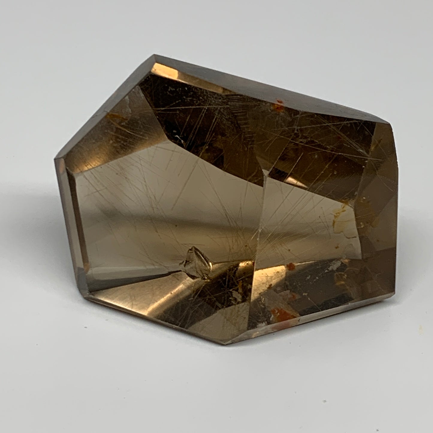 148.5g, 2.7"x2"x1.3", Natural Golden Rutile Quartz Crystal Chunk @Brazil,B27464