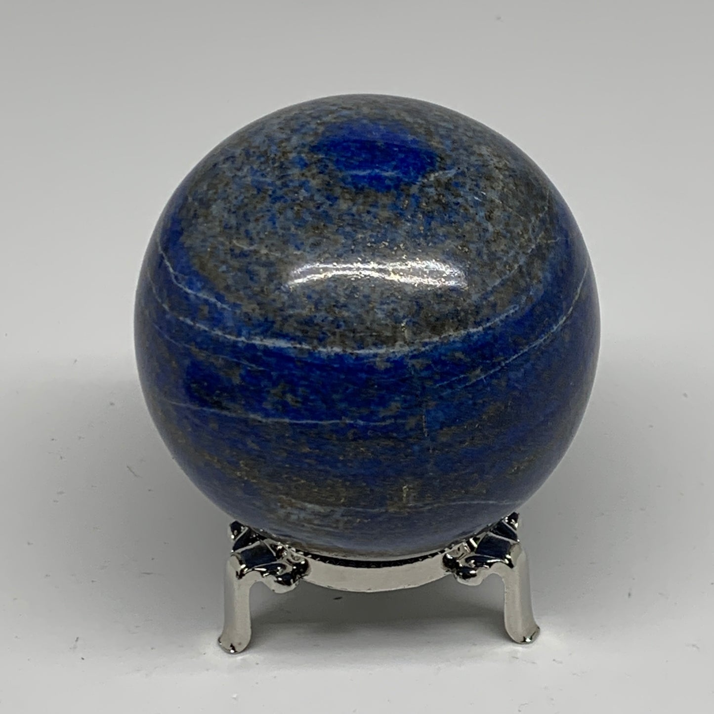 1.46 lbs, 2.9" (73mm), Lapis Lazuli Sphere Ball Gemstone @Afghanistan, B33328