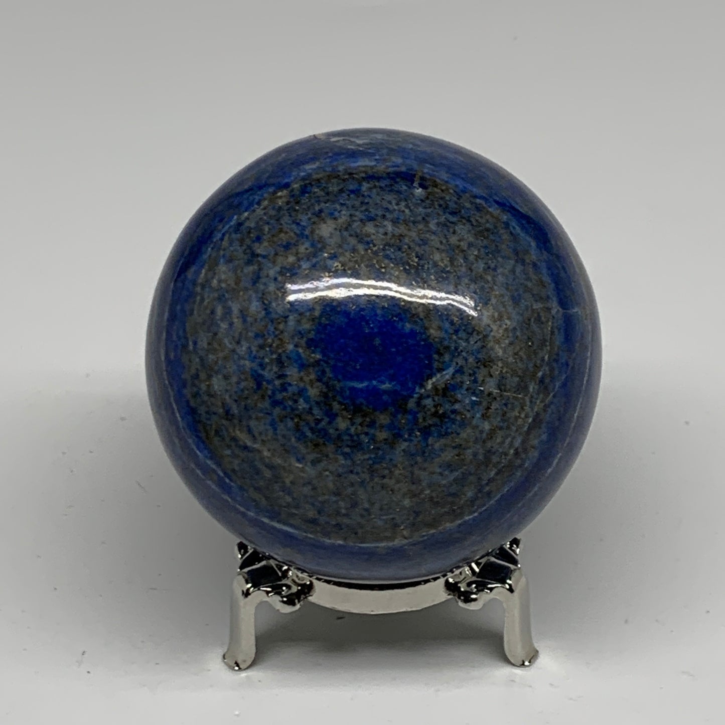 1.46 lbs, 2.9" (73mm), Lapis Lazuli Sphere Ball Gemstone @Afghanistan, B33328