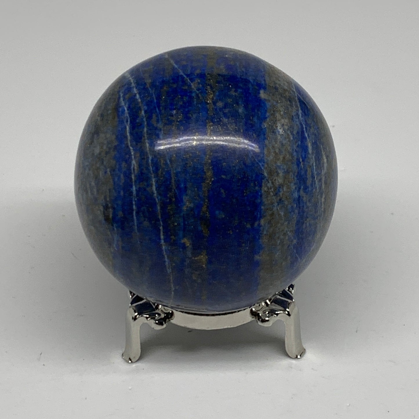 1.46 lbs, 2.9" (73mm), Lapis Lazuli Sphere Ball Gemstone @Afghanistan, B33328