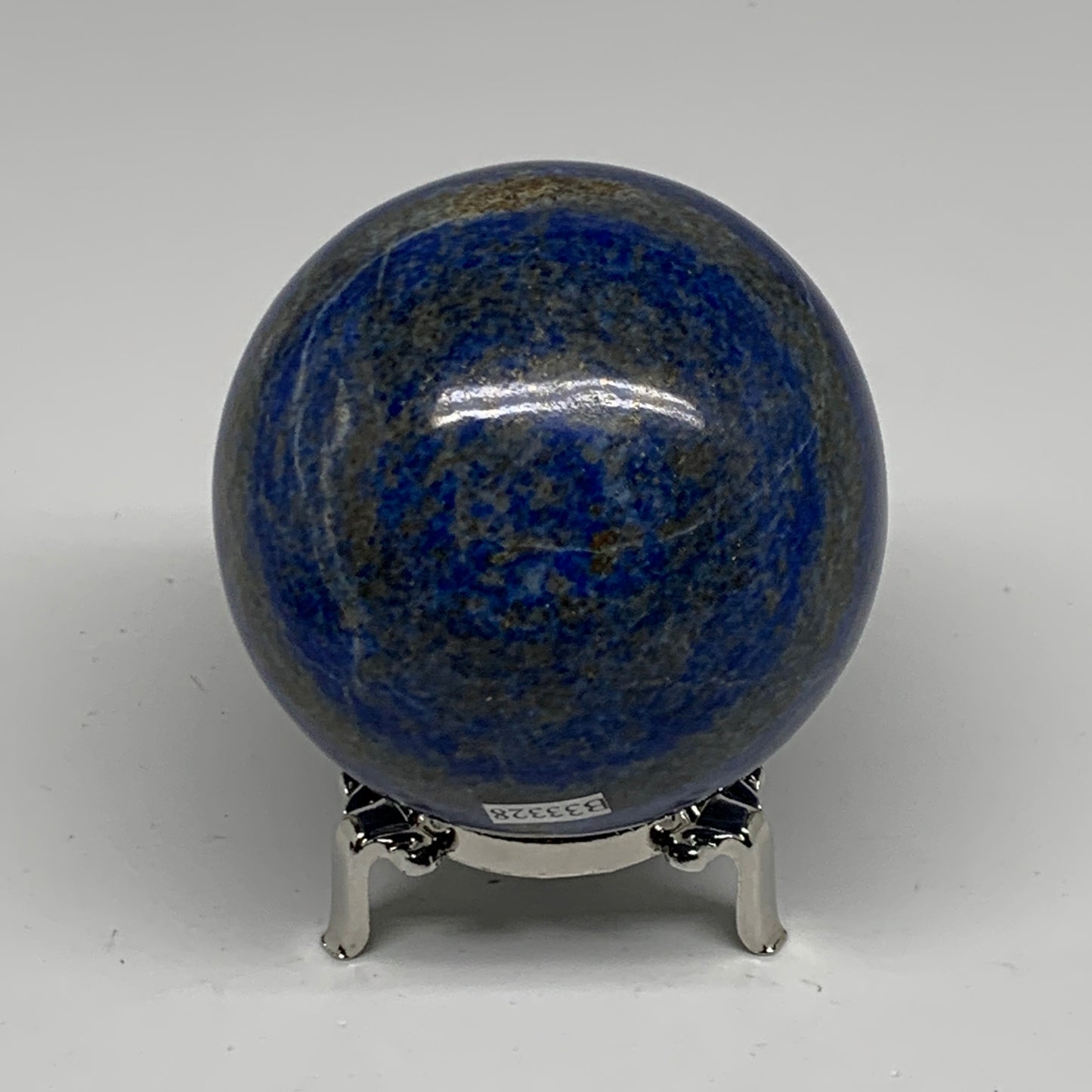 1.46 lbs, 2.9" (73mm), Lapis Lazuli Sphere Ball Gemstone @Afghanistan, B33328