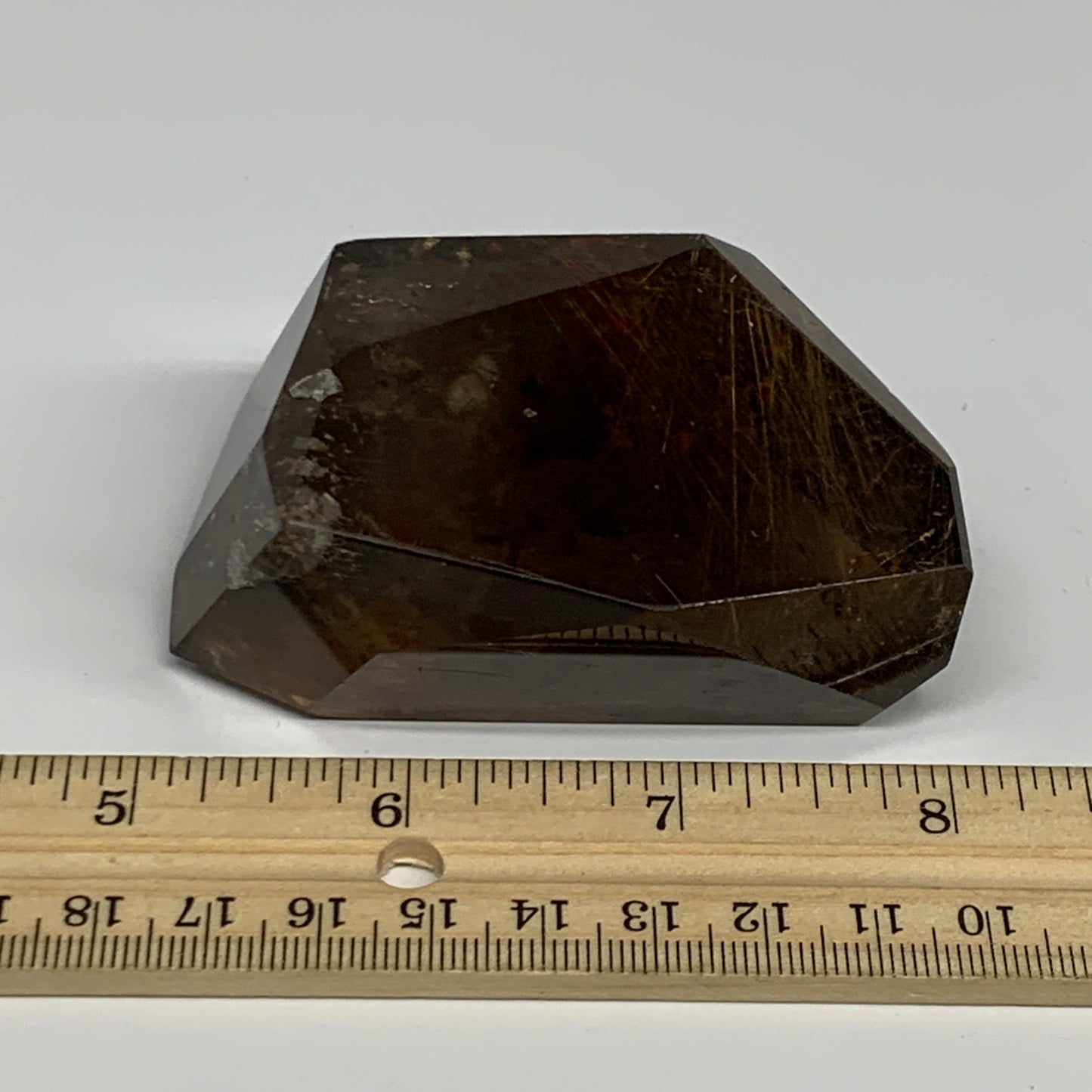 216.5g, 3.1"x2.2"x1.4", Natural Golden Rutile Quartz Crystal Chunk @Brazil,B2746