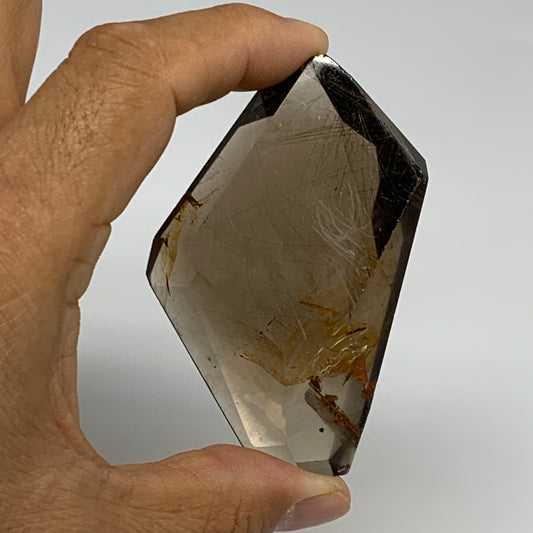 94.9g, 2.9"x1.7"x0.9", Natural Golden Rutile Quartz Crystal Chunk from Brazil,B2