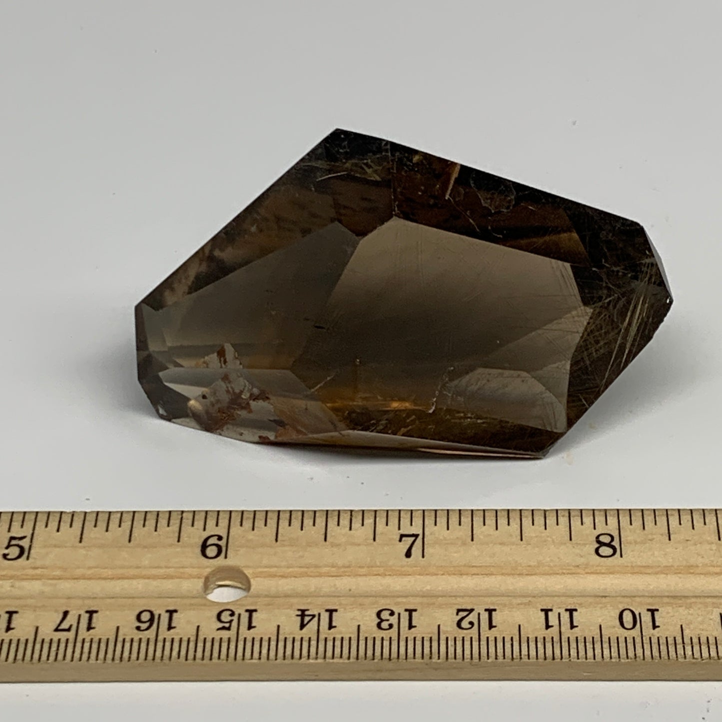 94.9g, 2.9"x1.7"x0.9", Natural Golden Rutile Quartz Crystal Chunk from Brazil,B2