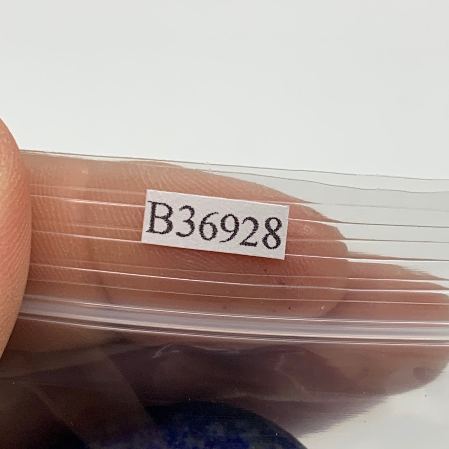 180g, 2"-2.2", 3pcs, Natural Lapis Lazuli Palm Stone @Afghanistan, B36928