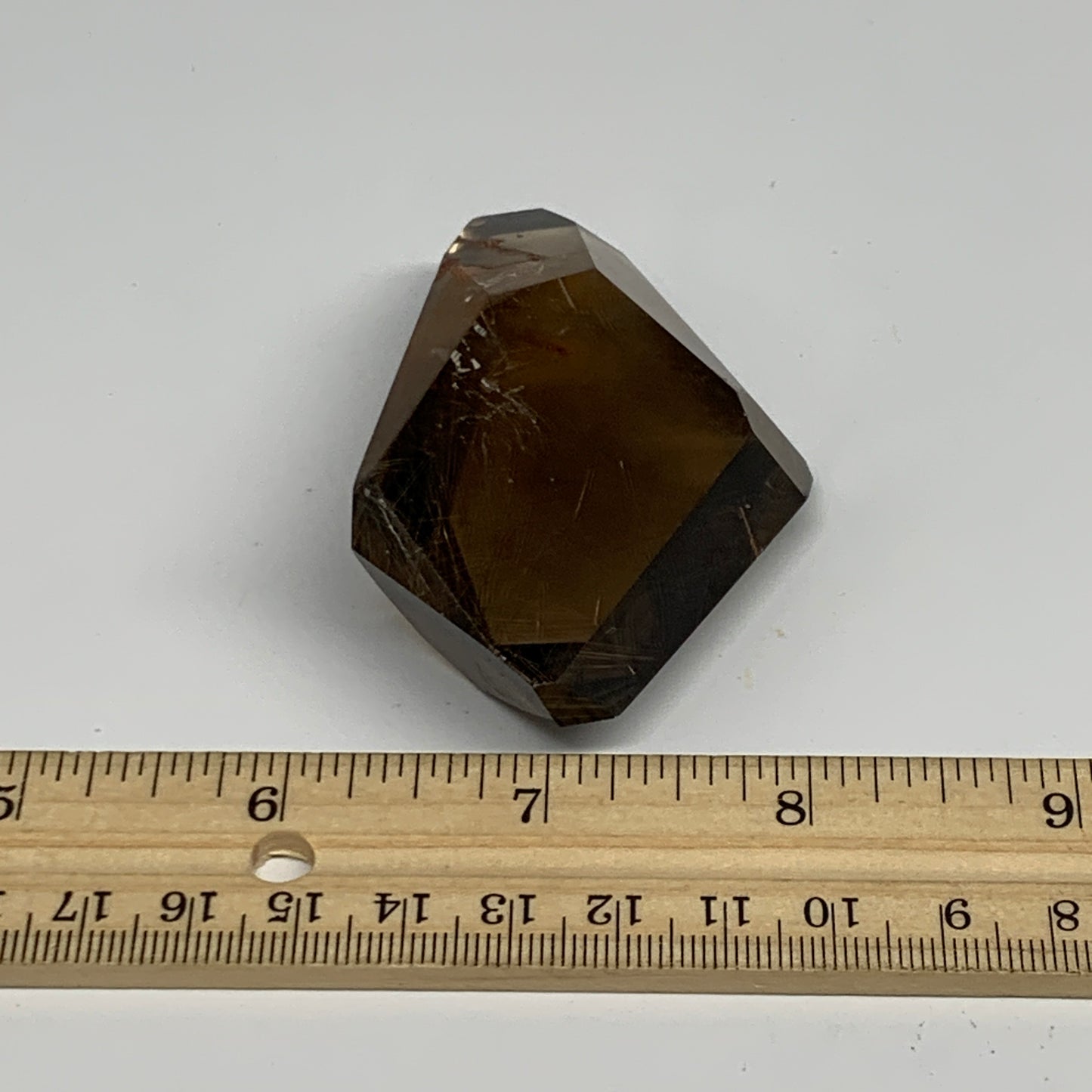 94.9g, 2.9"x1.7"x0.9", Natural Golden Rutile Quartz Crystal Chunk from Brazil,B2