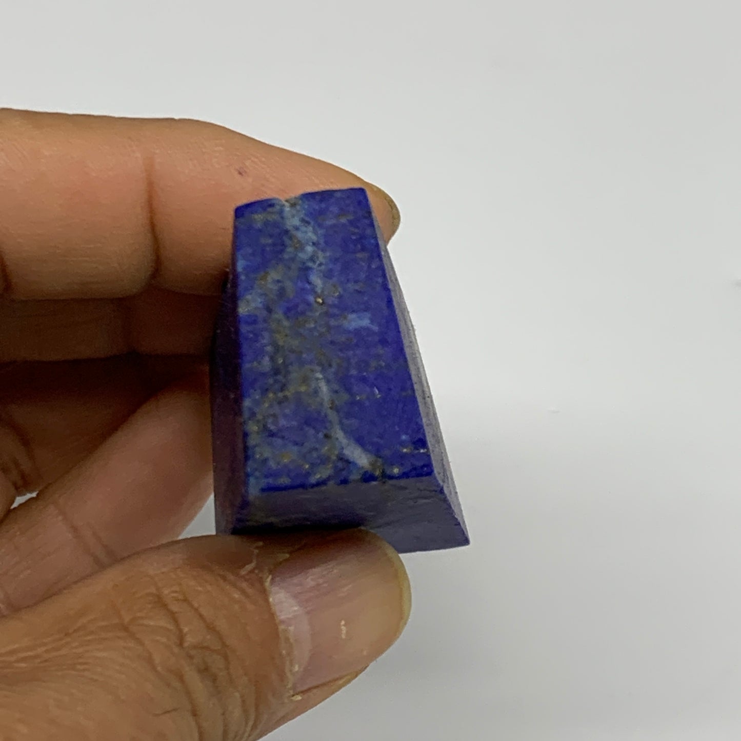 70.8g, 2"x0.9"x1", High Grade Natural Rough Lapis Lazuli @Afghanistan,B32658