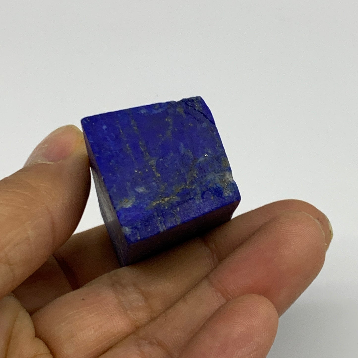 70.8g, 2"x0.9"x1", High Grade Natural Rough Lapis Lazuli @Afghanistan,B32658