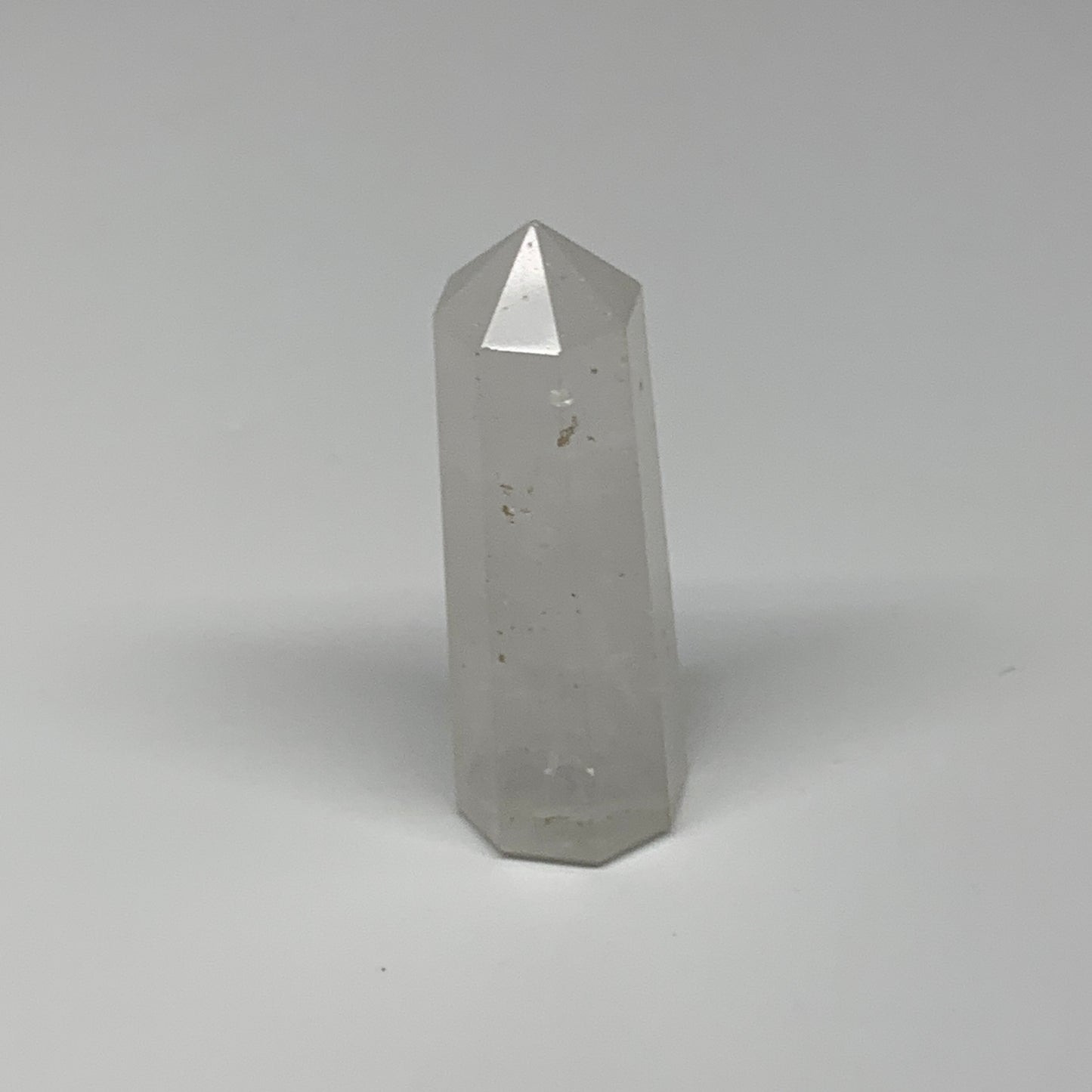 73.7g, 2.8"x1", Natural Quartz Crystal Tower Point Obelisk @India, B31352
