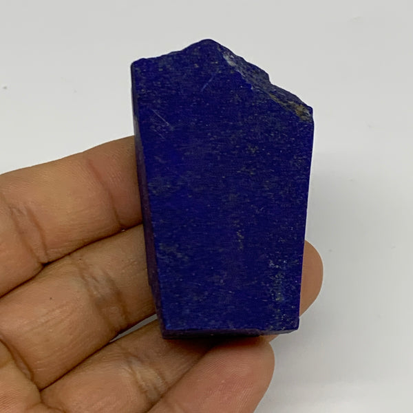 73.6g, 2.2"x1.3"x0.6", High Grade Natural Rough Lapis Lazuli @Afghanistan,B32659