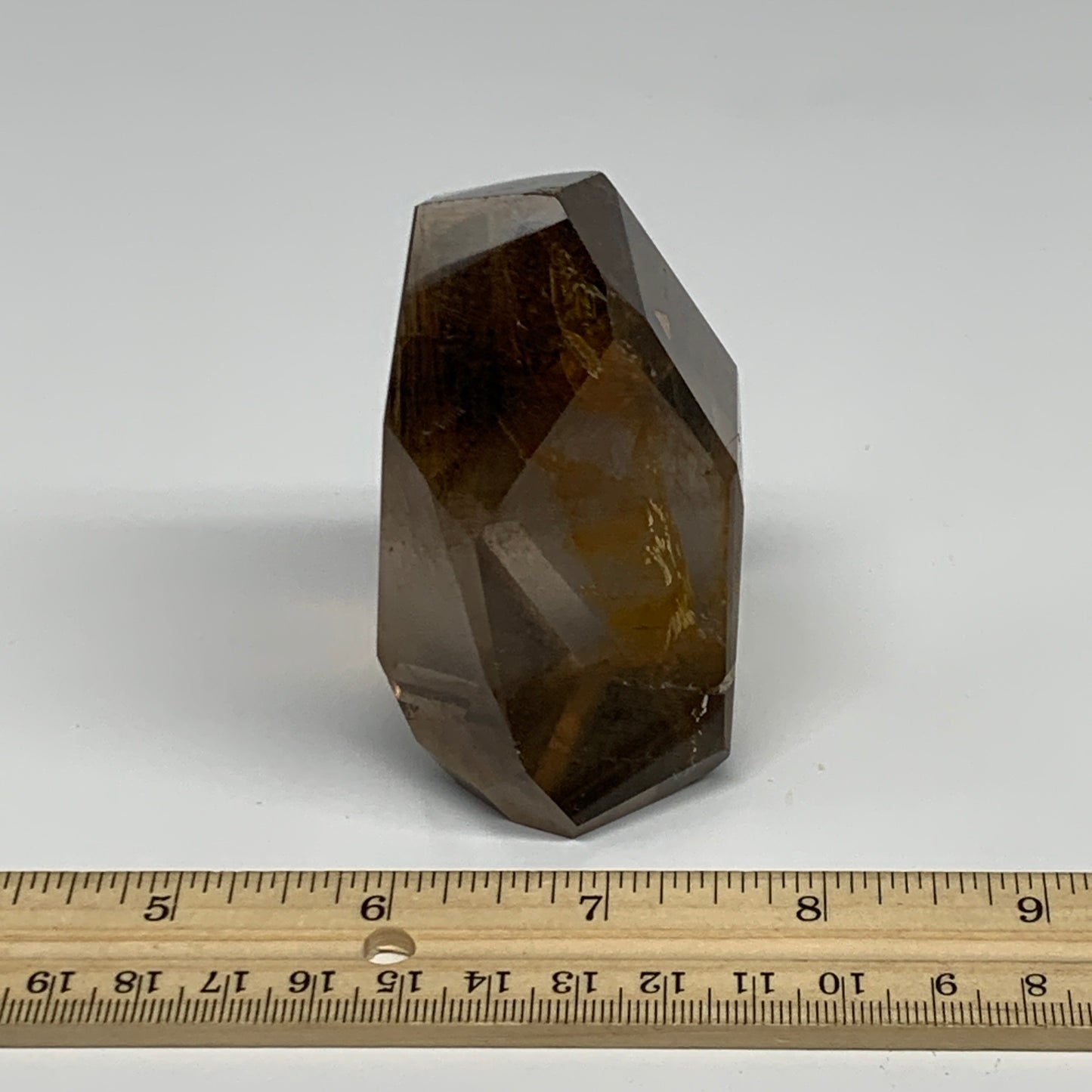 288.5g, 3"x2.3"x1.6", Natural Golden Rutile Quartz Crystal Chunk from Brazil,B27
