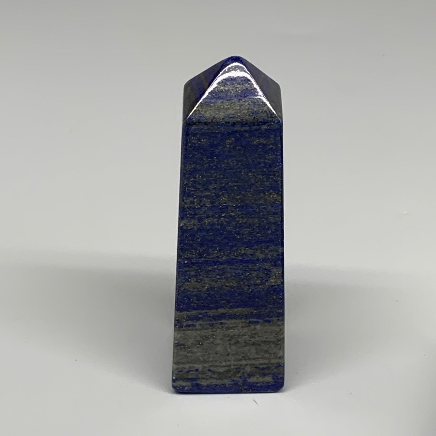 2.7 lbs, 3.7" - 4.8", 5pcs, Natural Lapis Lazuli Towers, Obelisks, B30512