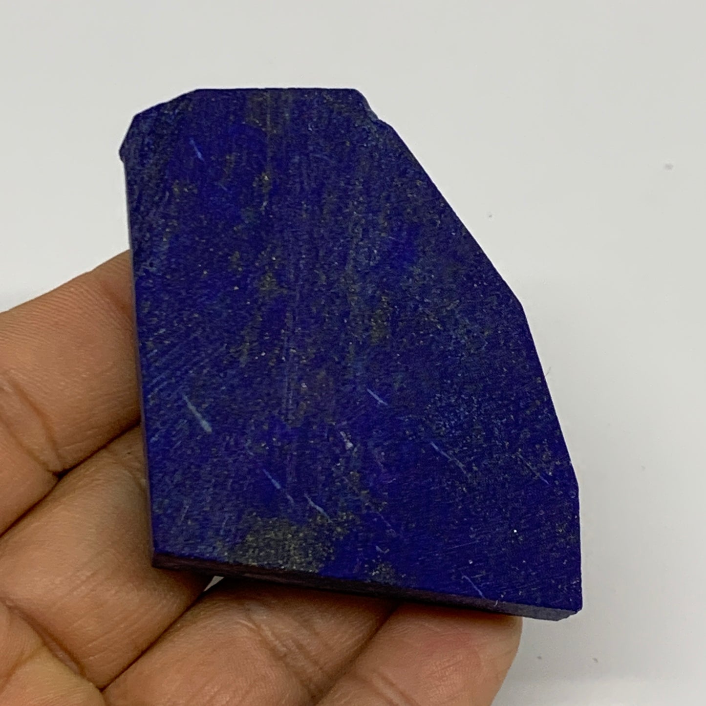 71.99 g, 2"x1.7"x0.4", High Grade Natural Rough Lapis Lazuli @Afghanistan,B32660
