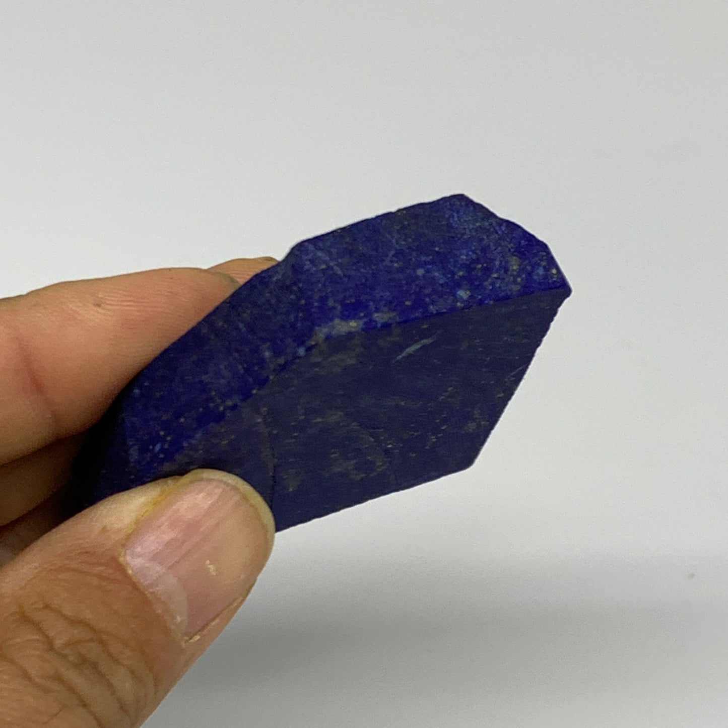 71.99 g, 2"x1.7"x0.4", High Grade Natural Rough Lapis Lazuli @Afghanistan,B32660