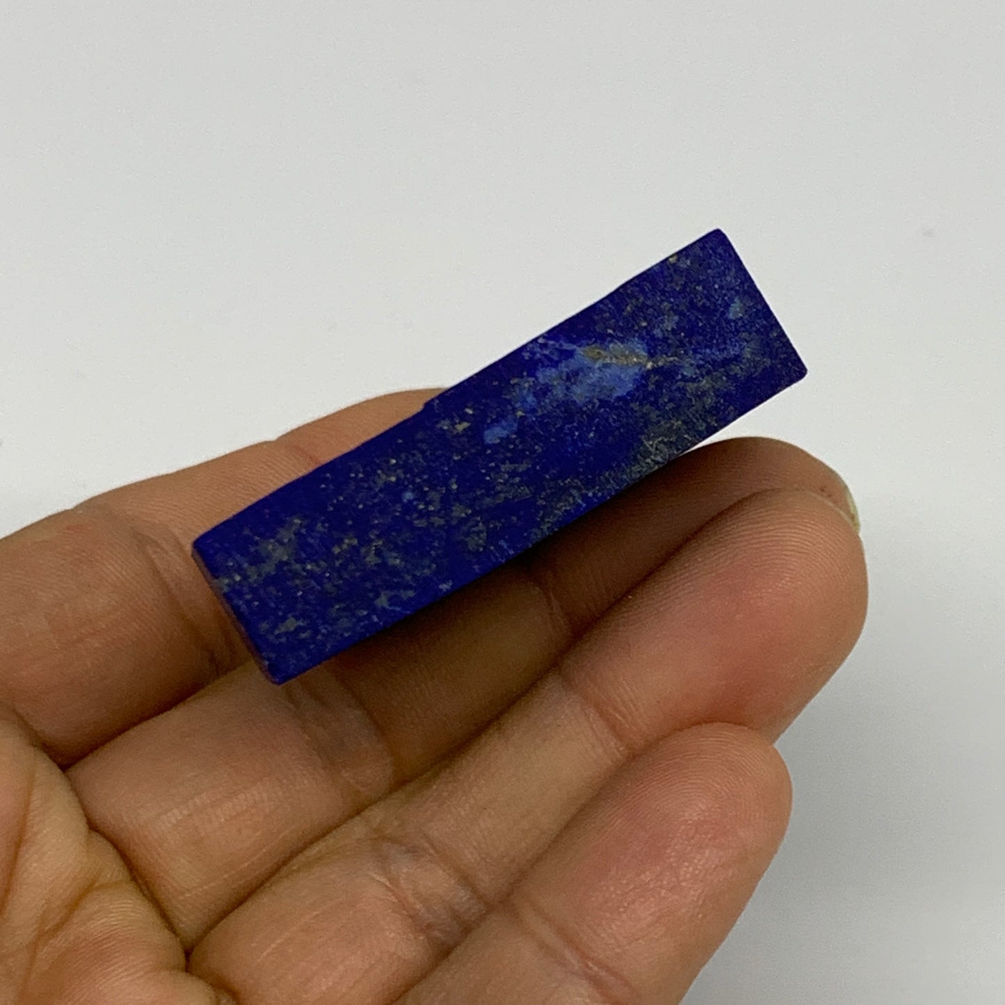 71.99 g, 2"x1.7"x0.4", High Grade Natural Rough Lapis Lazuli @Afghanistan,B32660