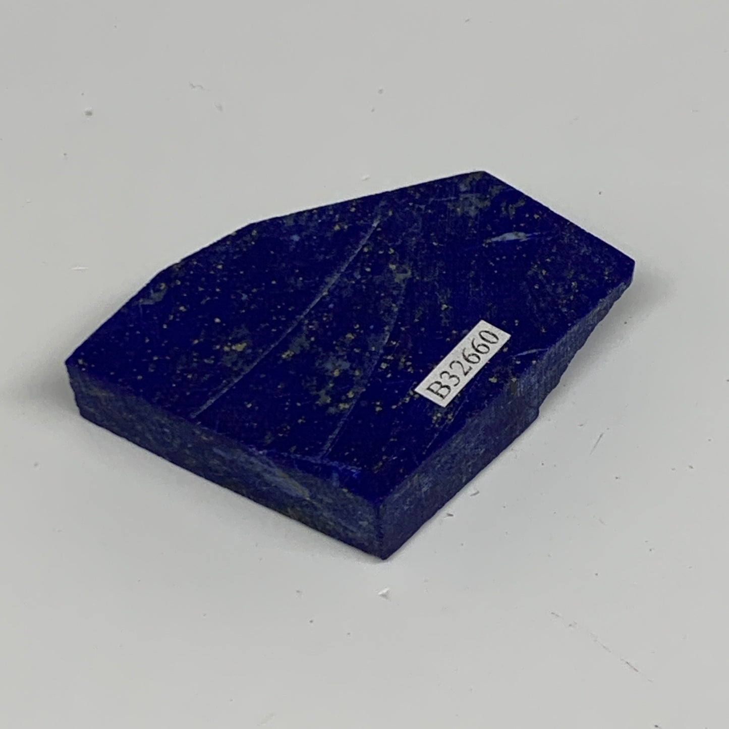 71.99 g, 2"x1.7"x0.4", High Grade Natural Rough Lapis Lazuli @Afghanistan,B32660
