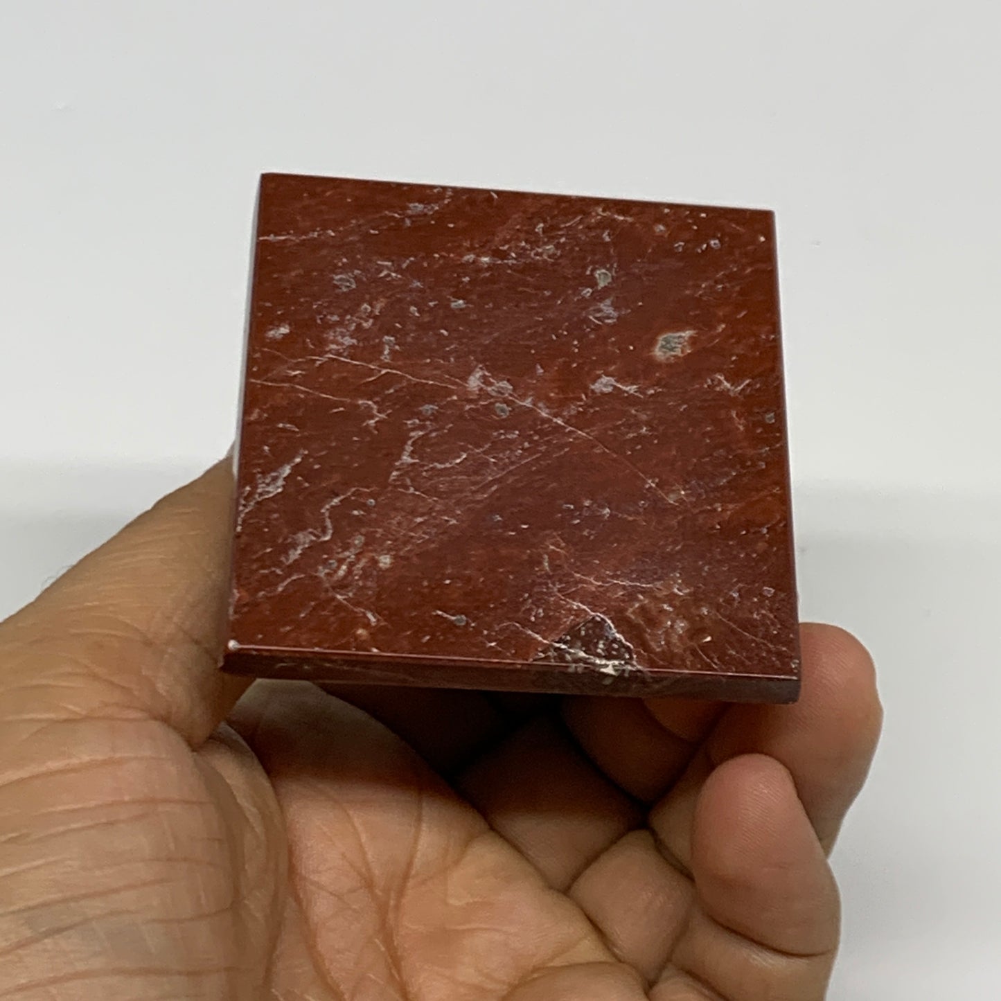 160.5g, 2"x2.1"x2.2", 7 Chakra Pyramid Bonded Gemstone,Healing Crystal, B29800