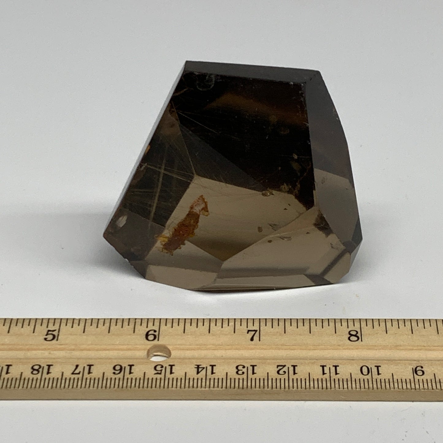 194.8g, 2.5"x2.7"x1.3", Natural Rutile Quartz Crystal Chunk from Brazil , B27476