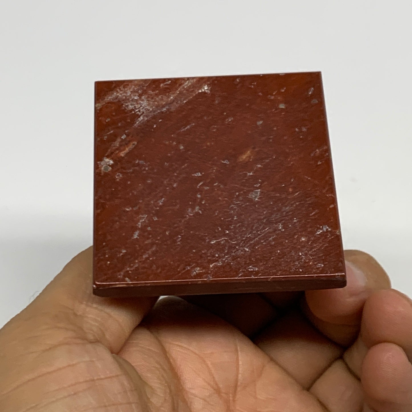 154.7g, 2"x2.1", 7 Chakra Pyramid Bonded Gemstone,Healing Crystal, B29803