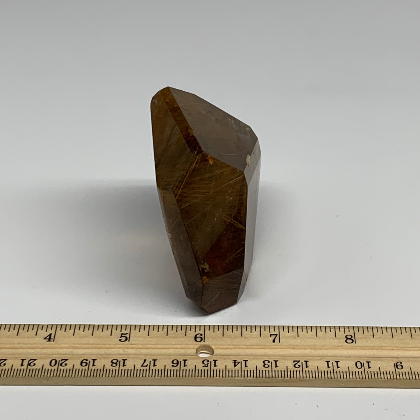 245.9g, 2.8"x3"x1.3", Natural Rutile Quartz Crystal Chunk from Brazil , B27477