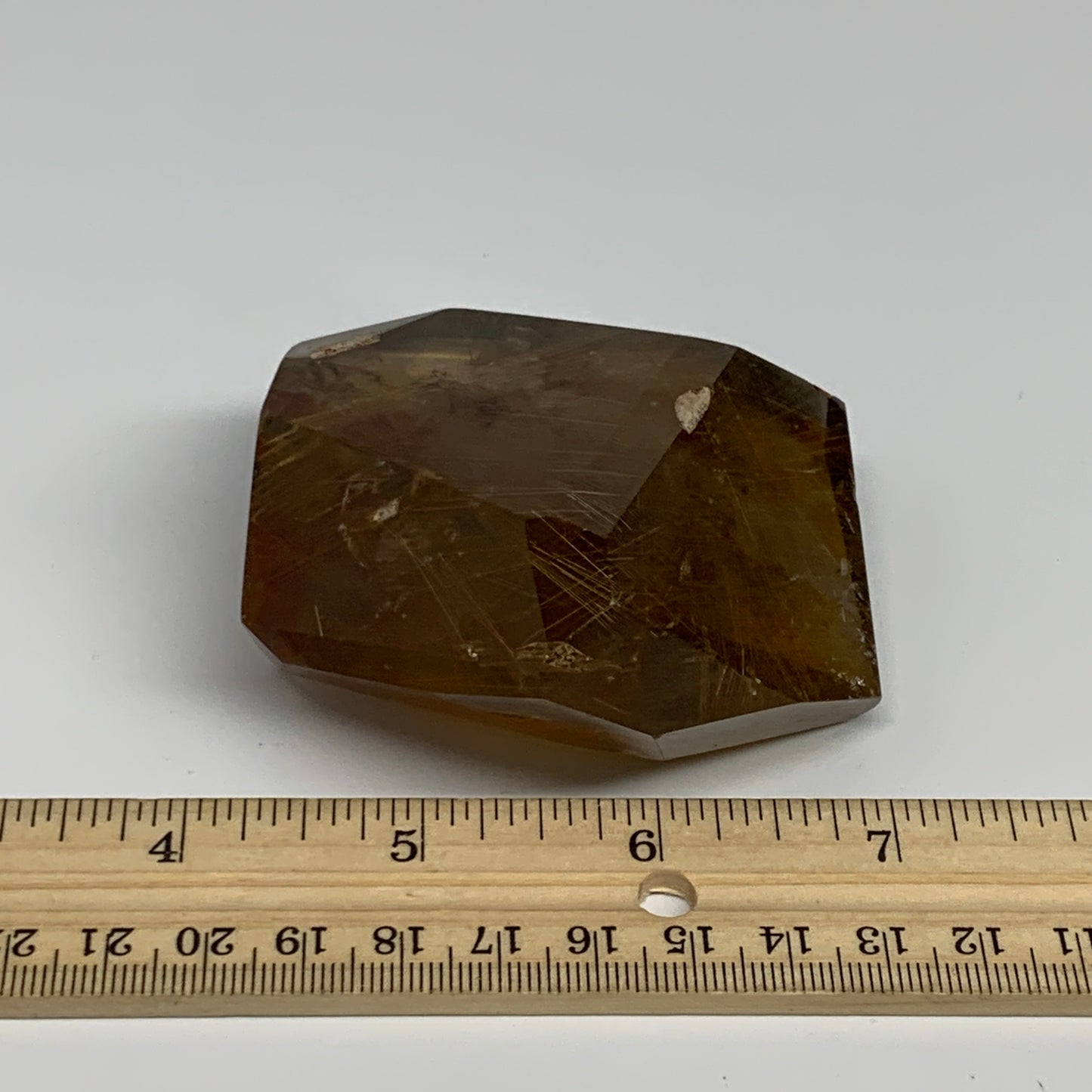 245.9g, 2.8"x3"x1.3", Natural Rutile Quartz Crystal Chunk from Brazil , B27477