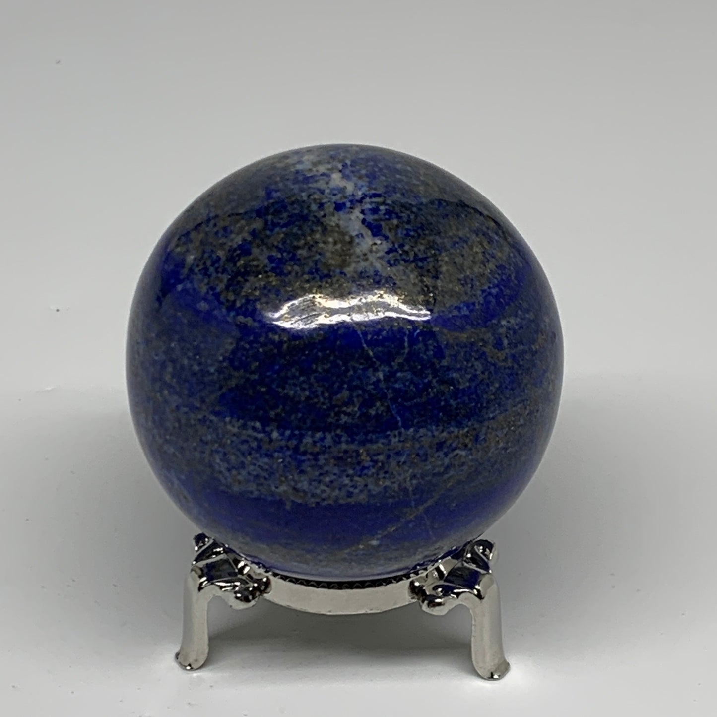 1.09 lbs, 2.7" (68mm), Lapis Lazuli Sphere Ball Gemstone @Afghanistan, B33335