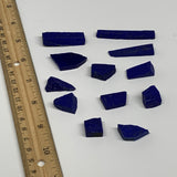 54.8g, 0.4"-2.1', 12pcs, High Grade Natural Rough Lapis Lazuli @Afghanistan,B326