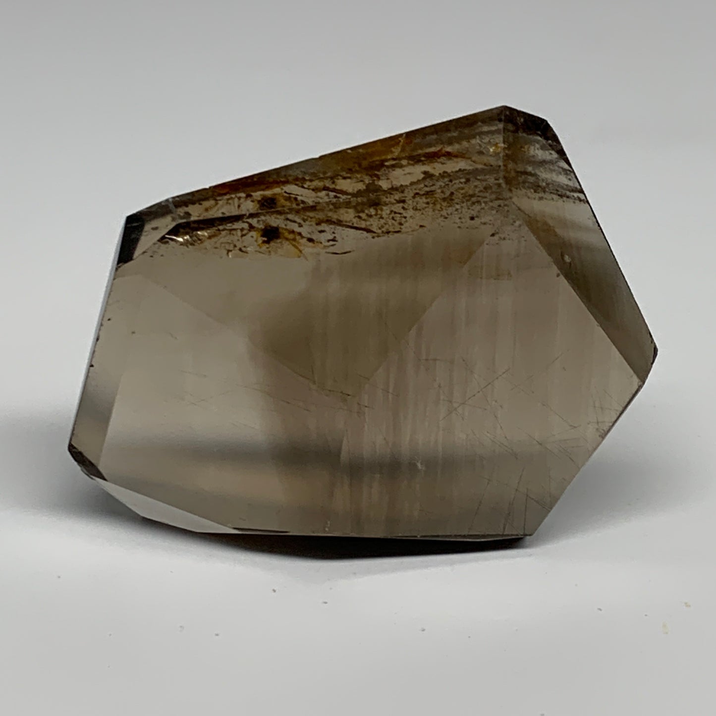 199g, 3.3"x2.7"x1", Natural Rutile Quartz Crystal Chunk from Brazil , B27482